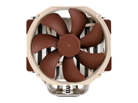 Noctua NH-U14S - Fan-Cooler NF-A15 PWM Premium para CPU (140mm/Marron/24.6 dBA)