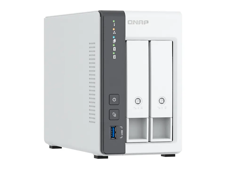 QNAP TS-216G-US - Servidor NAS TS-216G, ARM Cortex A55 4C/2GHz, 4GB RAM (On-Board), Bahias: 2x3.5