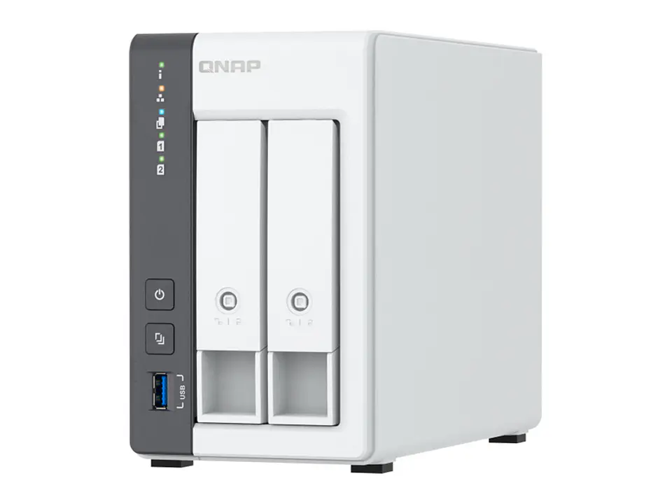 QNAP TS-216G-US - Servidor NAS TS-216G, ARM Cortex A55 4C/2GHz, 4GB RAM (On-Board), Bahias: 2x3.5