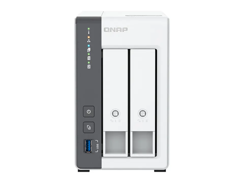 QNAP TS-216G-US - Servidor NAS TS-216G, ARM Cortex A55 4C/2GHz, 4GB RAM (On-Board), Bahias: 2x3.5