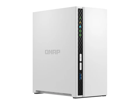 QNAP TS-233-US - Servidor NAS TS-233, ARM Cortex A55 4C/2GHz, 2GB RAM(On-Board), Bahias: 2 x 3.5" SATA