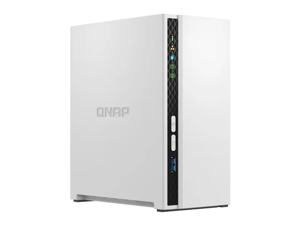 QNAP TS-233-US - Servidor NAS TS-233, ARM Cortex A55 4C/2GHz, 2GB RAM(On-Board), Bahias: 2 x 3.5