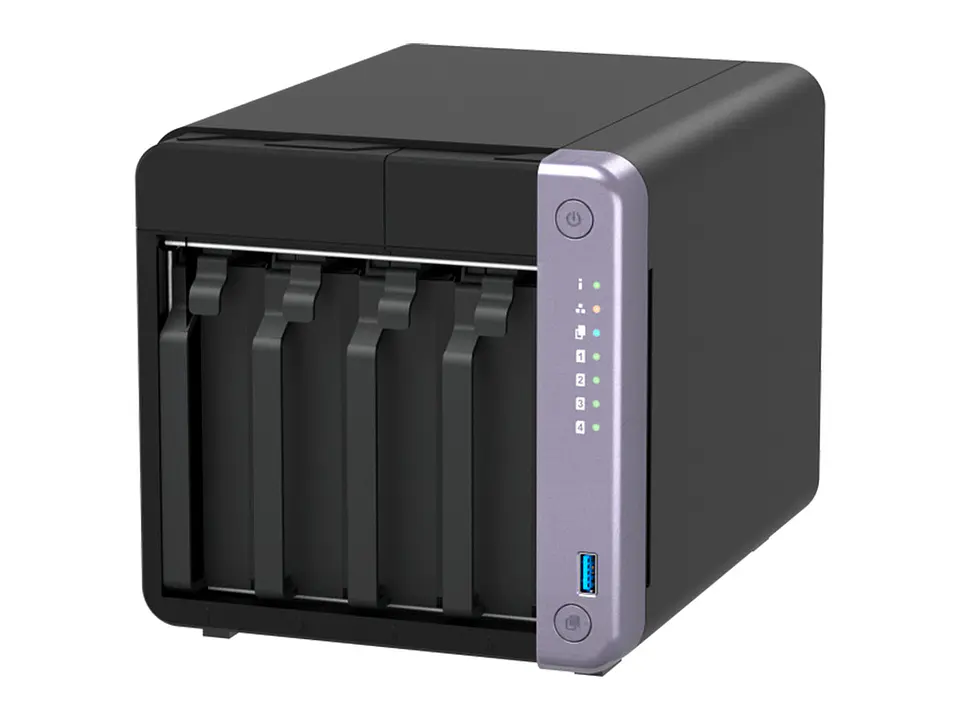 QNAP TS-432X-4G-US - Servidor NAS TS-432X-4G, Arm AL524 4C/2GHz, 4GB RAM Sodimm, Bahias: 4x3.5