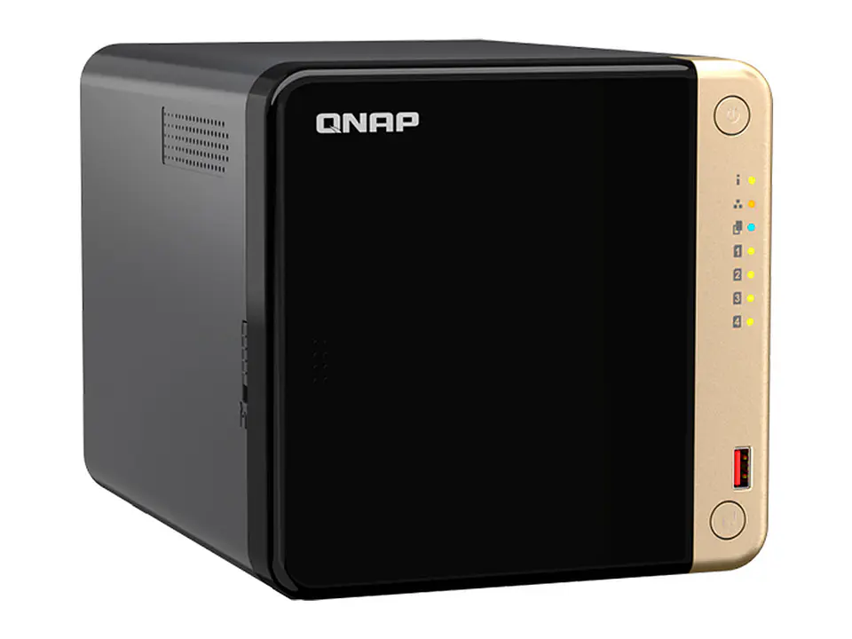 QNAP TS-464-8G-US - Servidor NAS TS-464-8G, Celeron N5095 4C/2.9GHz, 8GB DDR4 / Bahias: 4 x 3.5