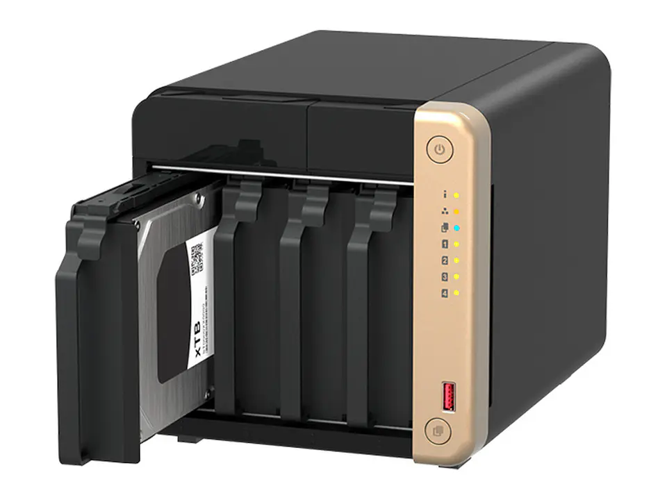QNAP TS-464-8G-US - Servidor NAS TS-464-8G, Celeron N5095 4C/2.9GHz, 8GB DDR4 / Bahias: 4 x 3.5