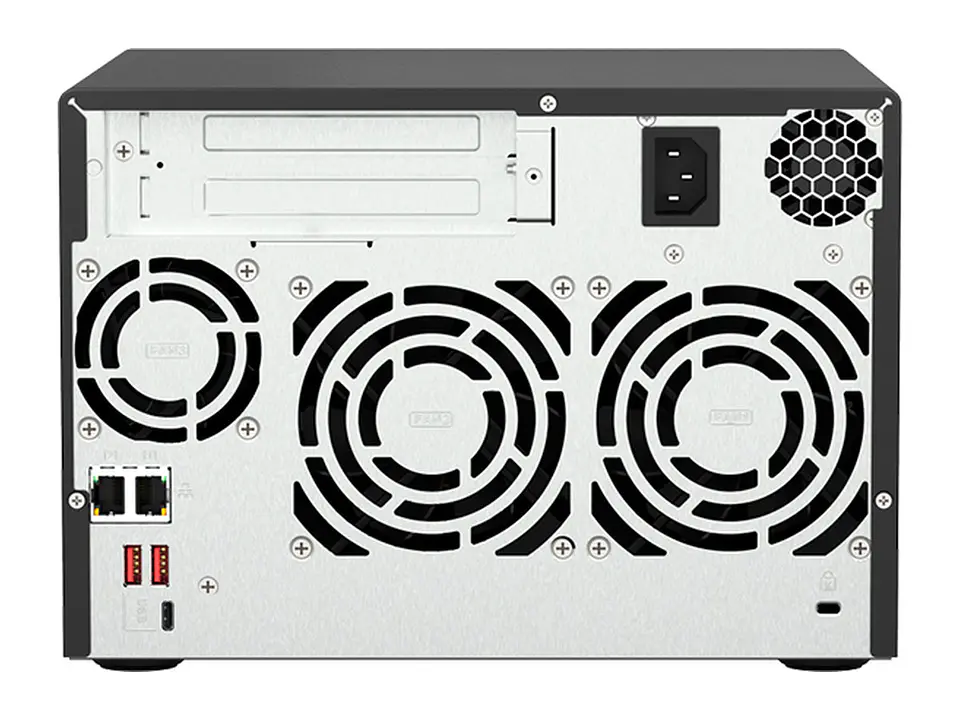 QNAP TS-673A-8G-US - Servidor NAS TS-673A-8G, Ryzen V1500B 4C/2.2GHz, 8GB RAM SODIMM, Bahias: 6x3.5
