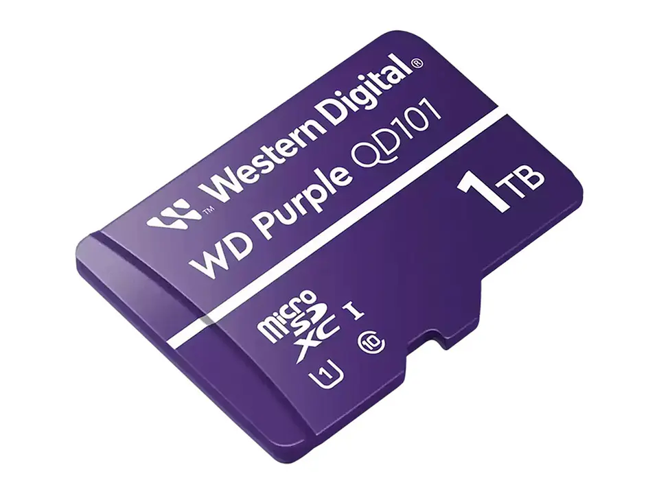 SanDisk WDD100T1P0C - Memoria Flash microSD WD Purple SC QD101, 1TB, Tipo: microSDXC, SDA 6.0 2