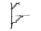 Speaka Professional SP-MM-710 - Soporte de pared + bandeja para teclado para monitor - Miniatura 2