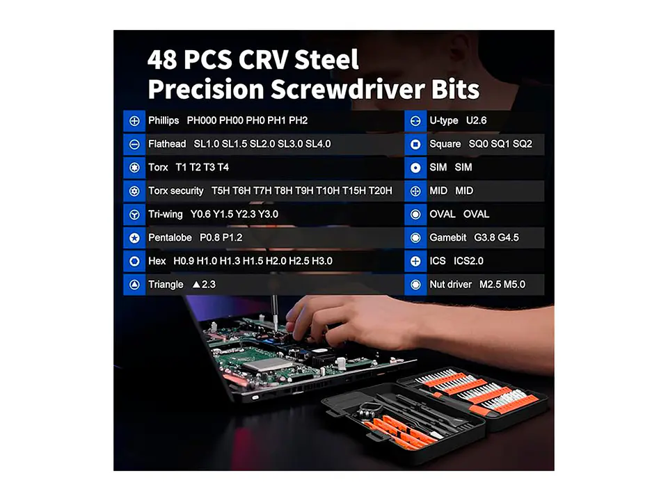 Micro Screwdriver Set 64-IN-1 3