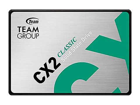 TEAMGROUP T253X6001T0C101 - Unidad de estado solido CX2, 1TB, SATA 6.0 Gb/s, 2.5", ECC, DC +5V