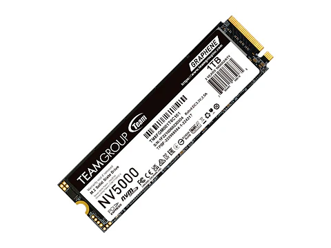 TEAMGROUP TM8FGM001T0C101 - Unidad de estado solido NV5000 M.2 PCIe 4.0 SSD M.2 1TB, PCIe Gen4x4 con NVMe
