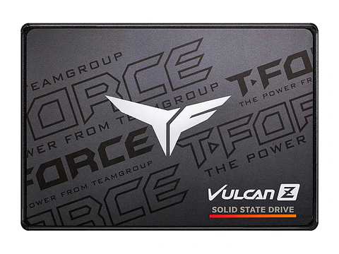 TEAMGROUP T253TZ512G0C101 - Unidad en estado solido T-FORCE VULCAN Z, 512GB, SATA 6Gb/s, 2.5", Negro, DC +5V