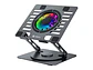 TEROS TE7132 - Cooler TE-7132N, compatible con notebooks de hasta 15.6