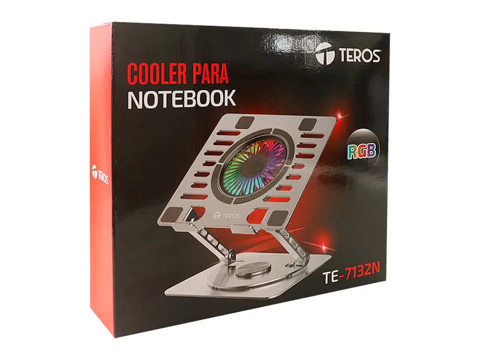 TEROS TE7132 - Cooler TE-7132N, compatible con notebooks de hasta 15.6