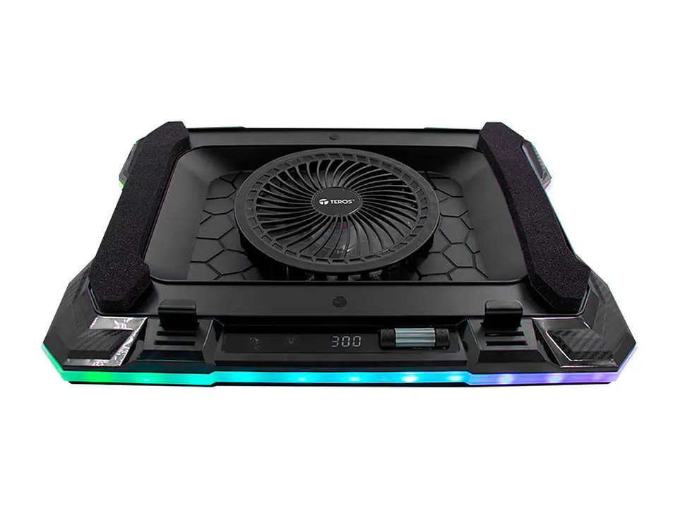 TEROS TE-7133N - Cooler RGB, compatible con notebooks de 14