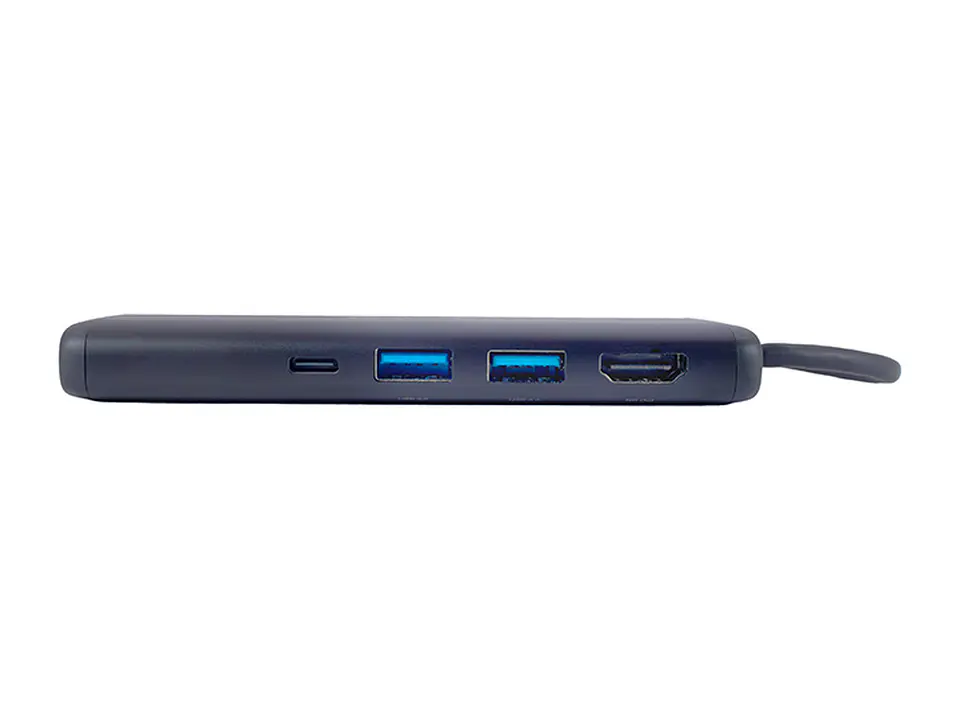TEROS TE-7134N - Concentrador de puertos (Hub) Gen 3 USB-C, 7 en 1 2