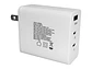 TEROS TE-70207W - Cargador USB-A USB-C, GaN, PD 65W, blanco - Miniatura 4