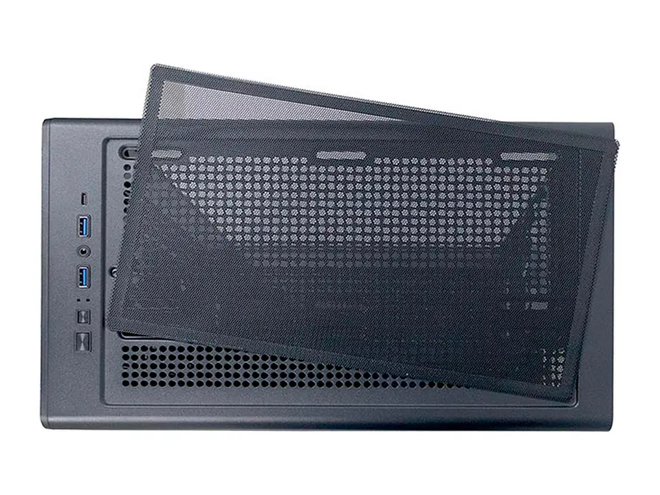 TEROS TE-1323G - Case sin fuente gamer, MidTower, ATX / MICRO-ATX / ITX, USB-A, Audio 4