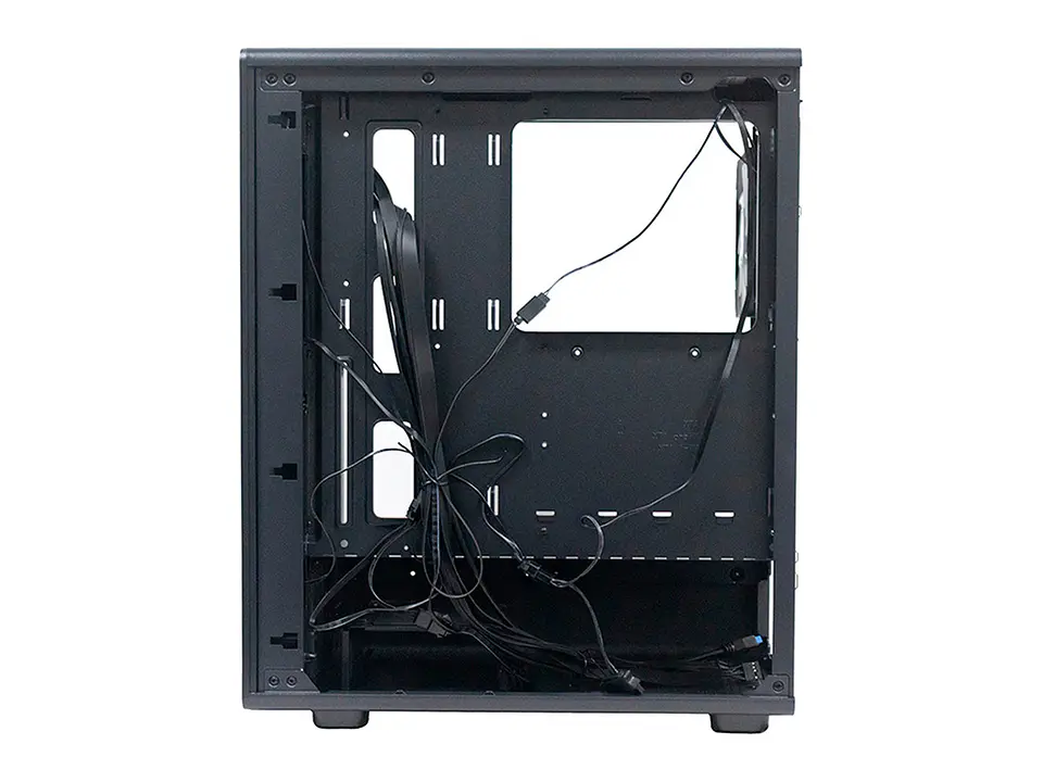 TEROS TE-1323G - Case sin fuente gamer, MidTower, ATX / MICRO-ATX / ITX, USB-A, Audio 7