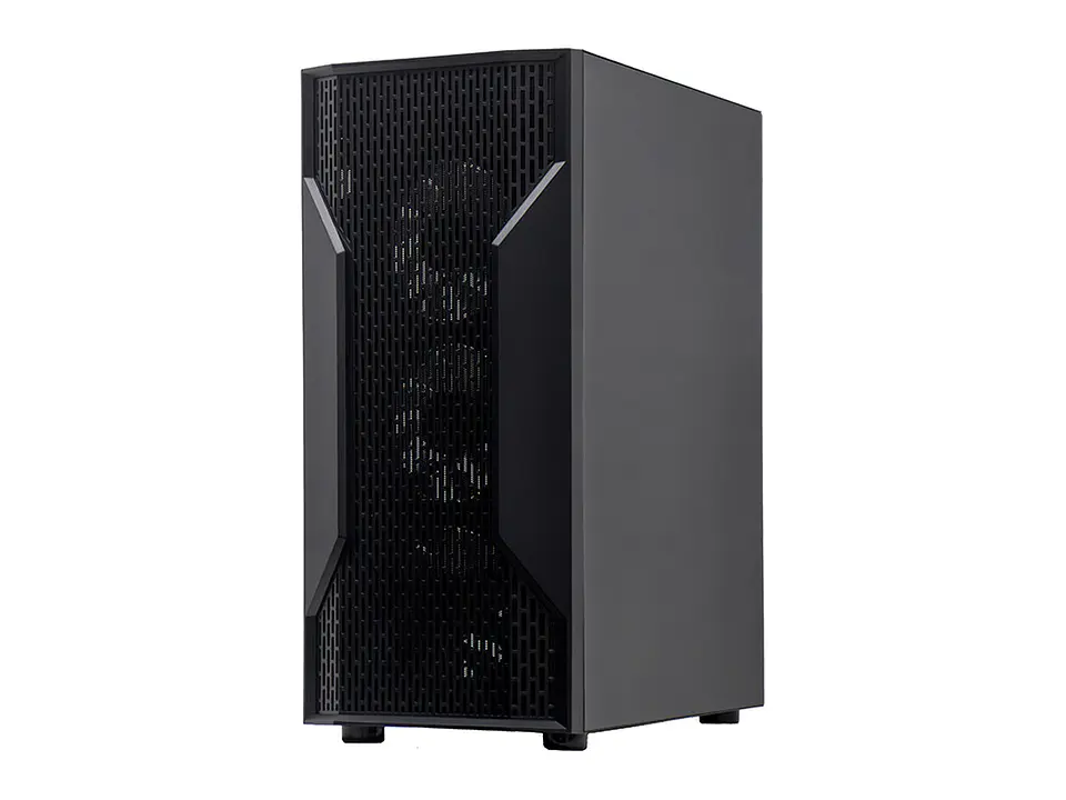 TEROS TE-1332G - Case sin fuente gamer, Mid Tower, ITX/MICRO-ATX/ATX, USB-A, Audio 2