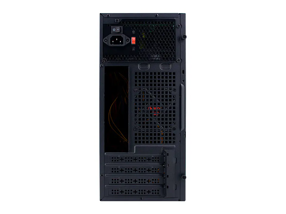 TEROS TE-1034S - Case con fuente, Mini Tower, MICRO-ATX / MINI-ITX, USB-A, Audio, 250W 2