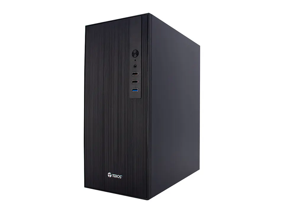 TEROS TE-1034S - Case con fuente, Mini Tower, MICRO-ATX / MINI-ITX, USB-A, Audio, 250W 5