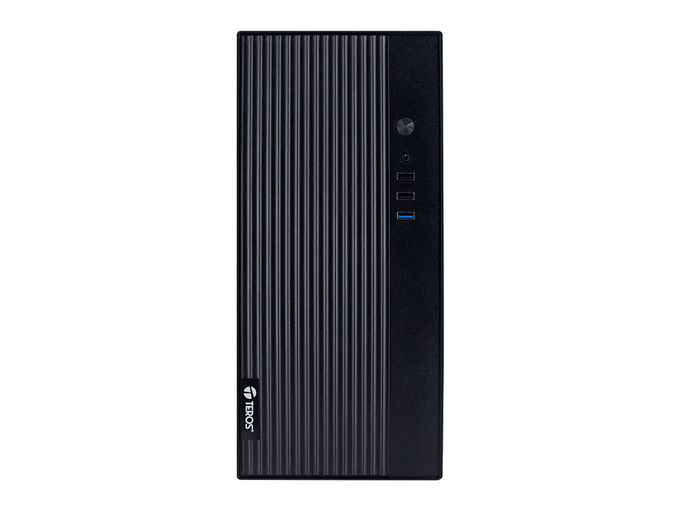TEROS TE-1035S - Case con fuente, Mini Tower, MICRO-ATX / MINI-ITX, USB-A, Audio, 250W 2