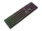 TEROS TE-4072G - Teclado gamer, RGB, USB, negro - Miniatura 2