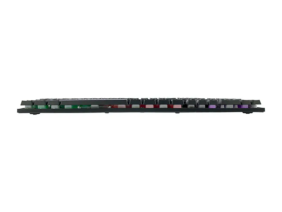 TEROS TE-4072G - Teclado gamer, RGB, USB, negro 3