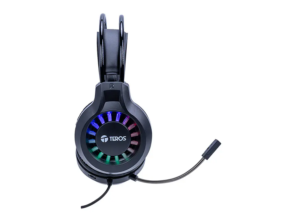 TEROS TE-5014S - Kit 4 en 1 Teclado + Mouse + Auriculares + Mousepad 3