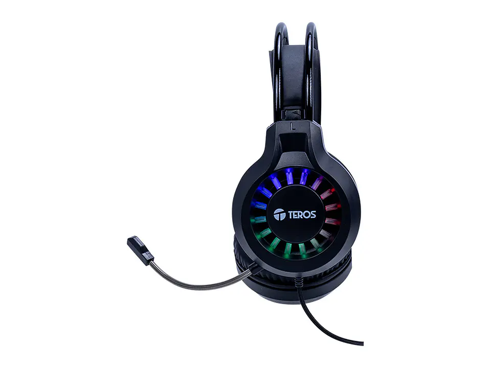 TEROS TE-5014S - Kit 4 en 1 Teclado + Mouse + Auriculares + Mousepad 4