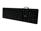 TEROS TE-4065 - Teclado lavable TE-4065N, IPX7, USB, negro - Miniatura 5