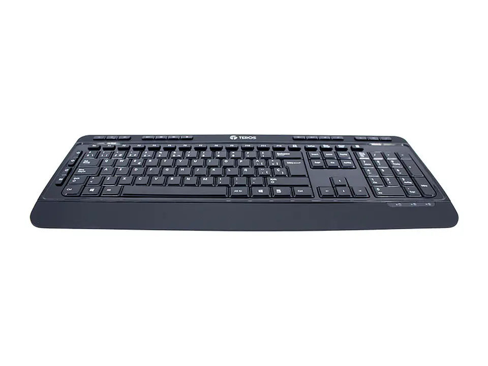 TEROS TE-4074CS - Teclado inalámbrico, 2.4Ghz, USB, negro 2