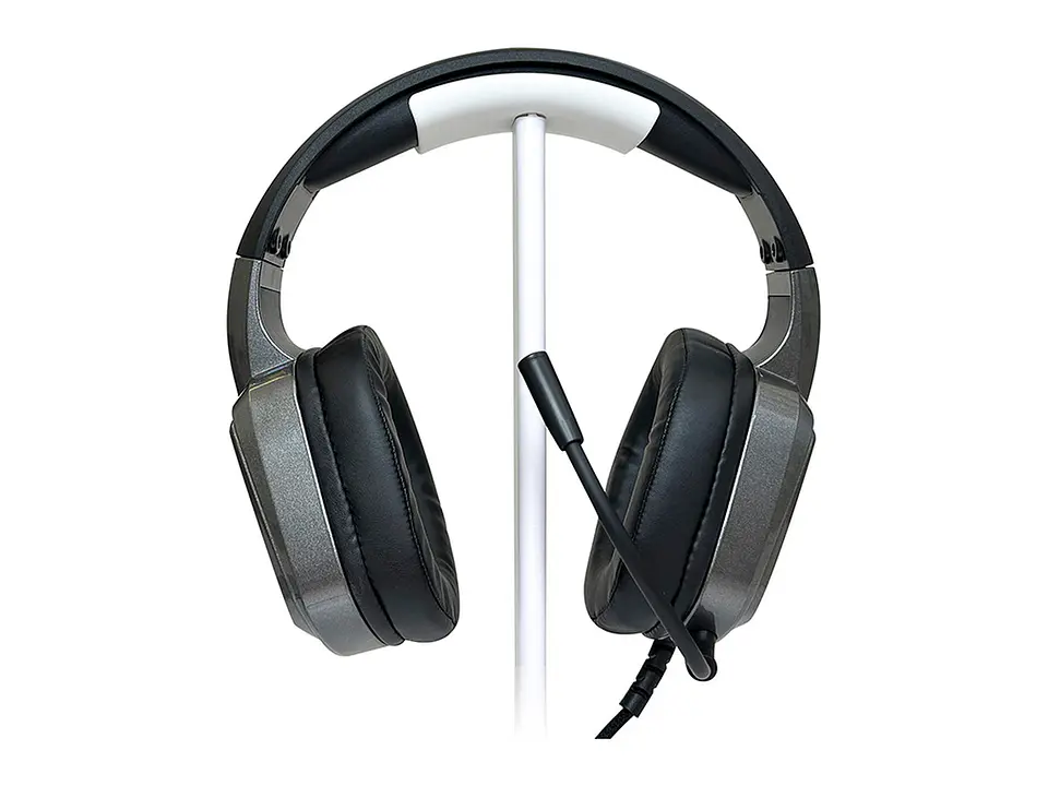 TEROS TE-8171N - Auriculares gaming, estéreo, micrófono, luces RGB 5