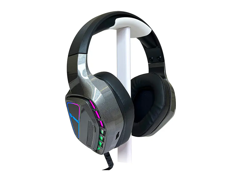TEROS TE-8171N - Auriculares gaming, estéreo, micrófono, luces RGB 7