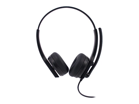 TEROS TE-8039CS - Audífono, USB, Negro