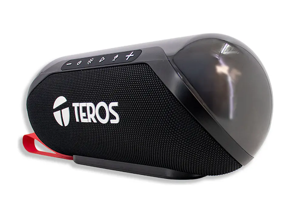 TEROS TE6047N - Parlante Inalámbrico, 20W, BT: 5.3, Iluminación RGB, Color Negro 3