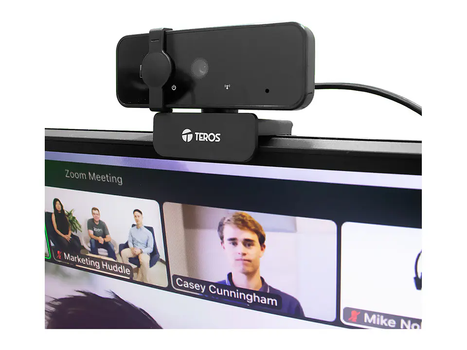 TEROS TE-9072 - Webcam, 2K, micrófono incorporado, USB 2.0 2