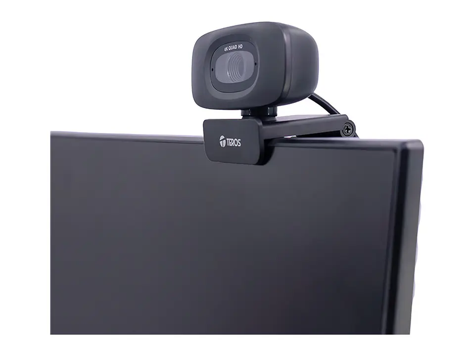 TEROS TE-9073N - Webcam, 4K, micrófono incorporado, USB 2.0 5