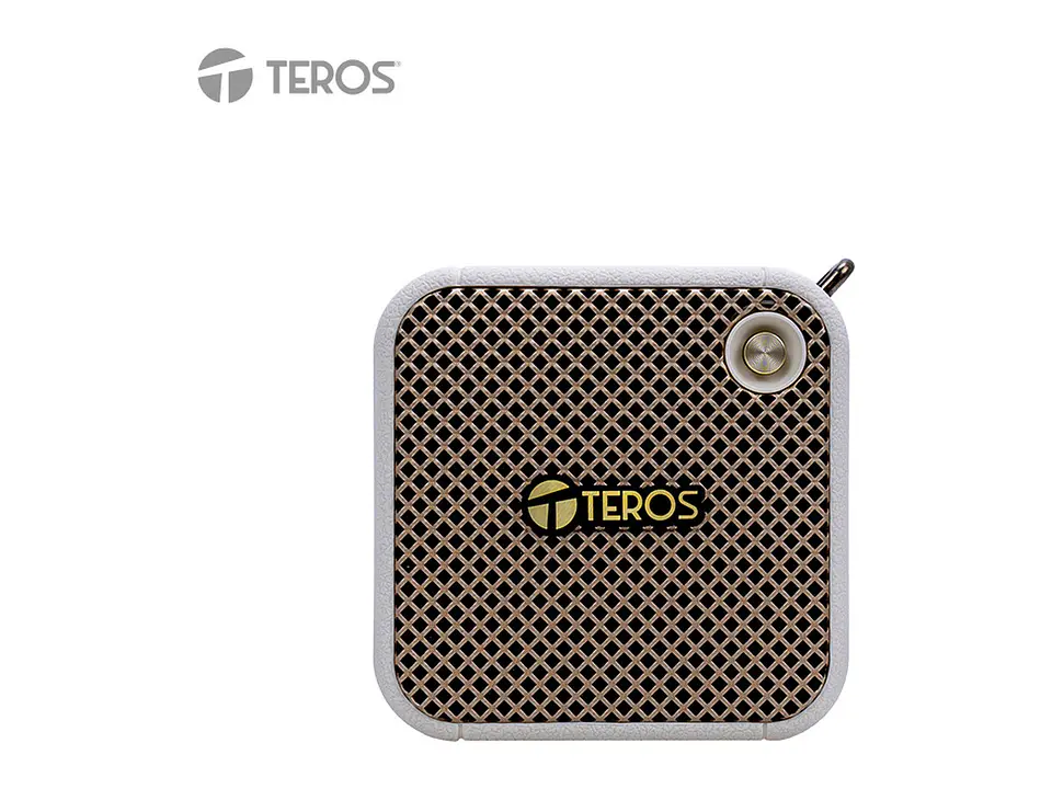 TEROS LEG6051 - Parlante inalámbrico Legacy LEG-6051BG, BT 5.3, 8W, 1500 mAh, USB 1