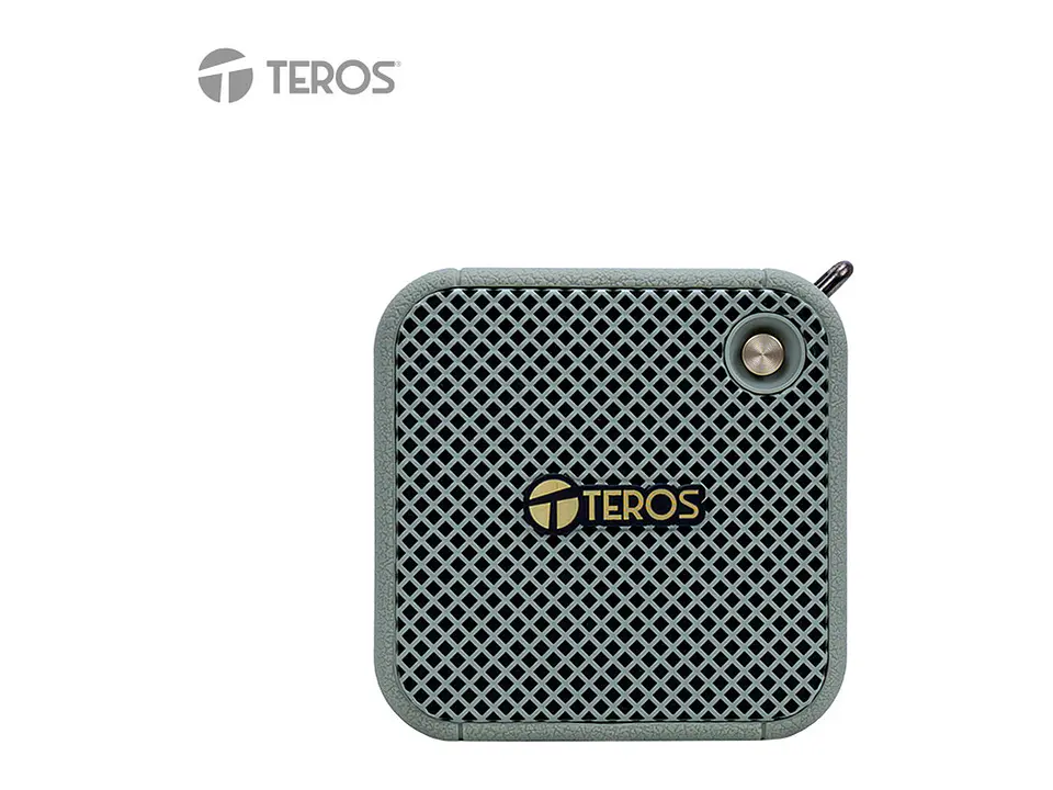 TEROS LEG6051 - Parlante inalámbrico Legacy LEG-6051GR, BT 5.3, 8W, 1500 mAh, USB 1