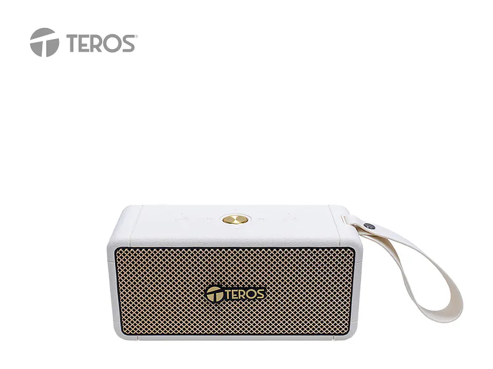 TEROS LEG6052 - Parlante inalámbrico Legacy LEG-6052BG, BT 5.3, 40 W, 4000 mAh, USB 1