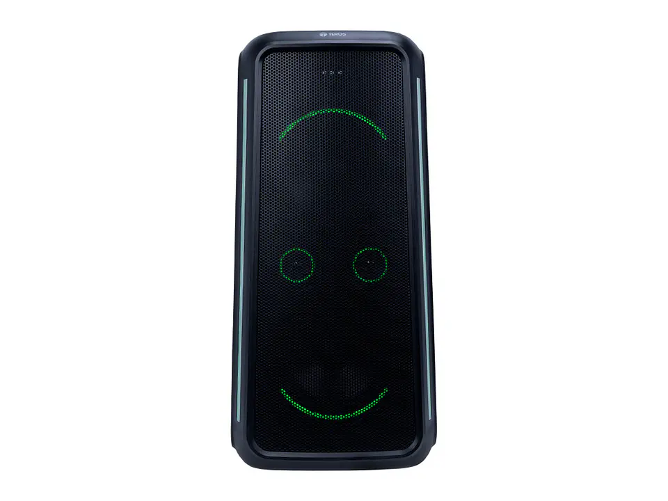 Parlante inalámbrico para fiestas TEROS Vibe 6055, BT 5.3, 100W, 7000 mAh, USB, Micrófonos 5