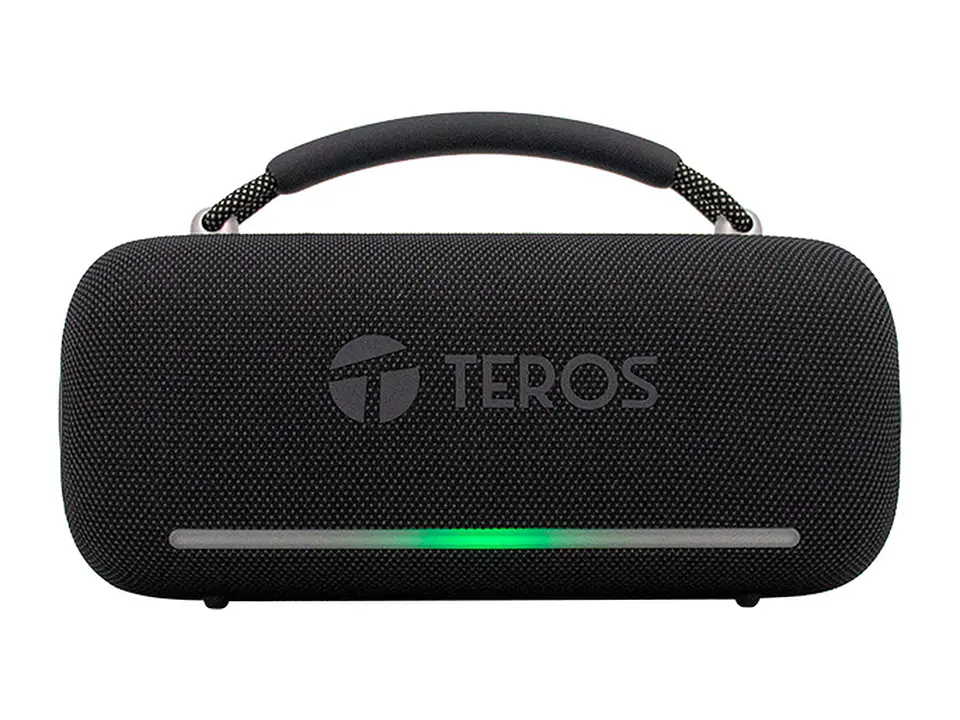 TEROS VB6049 - Parlante inalámbrico VIBE VB-6049BLK, BT 5.3, 60W, 4000mAh, USB, Luces LED 2