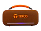 TEROS VB6049 - Parlante inalámbrico VIBE VB-6049OR, BT 5.3, 60W, 4000mAh, USB, Luces LED - Miniatura 3