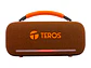 TEROS VB6049 - Parlante inalámbrico VIBE VB-6049OR, BT 5.3, 60W, 4000mAh, USB, Luces LED - Miniatura 4