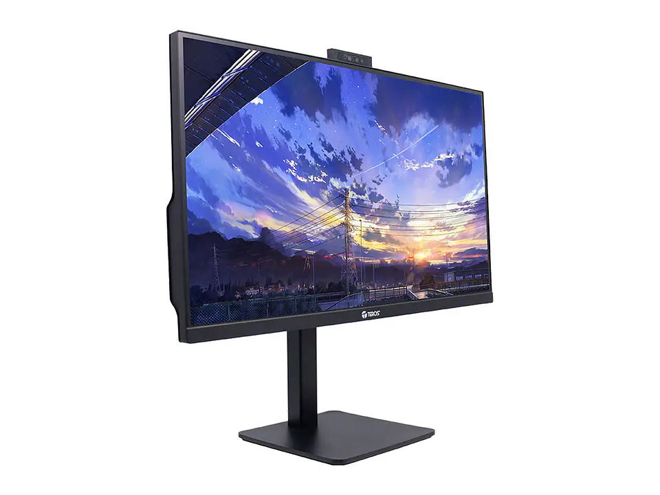 TEROS TE-2715CS - Monitor Plano Corporativo, QHD IPS, 100Hz, HDMI, DP, Audio Out, Cámara 5MP 2