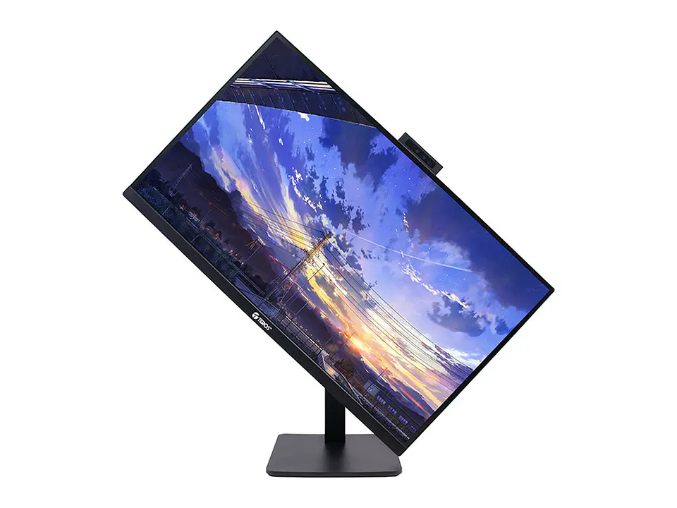 TEROS TE-2715CS - Monitor Plano Corporativo, QHD IPS, 100Hz, HDMI, DP, Audio Out, Cámara 5MP 5