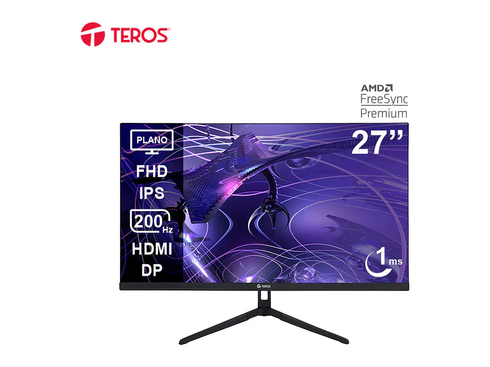 TEROS TE-2786G - Monitor plano gaming, 27