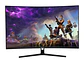 TEROS TE-3218G - Monitor curvo gaming, 31.5